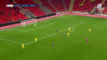 Göztepe 1-0 Samsunspor (MAÇ ÖZETİ)