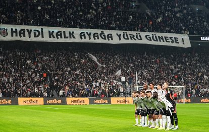 Beşiktaş tribünlerinden maç sonu şok tepki!