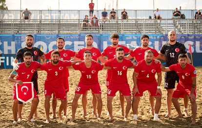 Plaj Futbolu Milli Takım’ımız Letonya’yı farklı geçti!