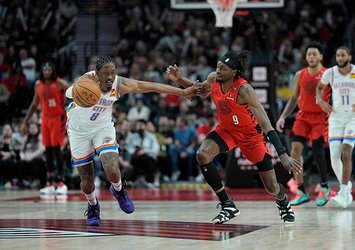 Oklahoma deplasmanda Portland'ı devirdi!