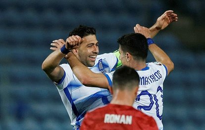 Cebelitarık 0-3 Yunanistan MAÇ SONUCU-ÖZET | Yunanistan Bakasetas ve Siopis’le güldü!