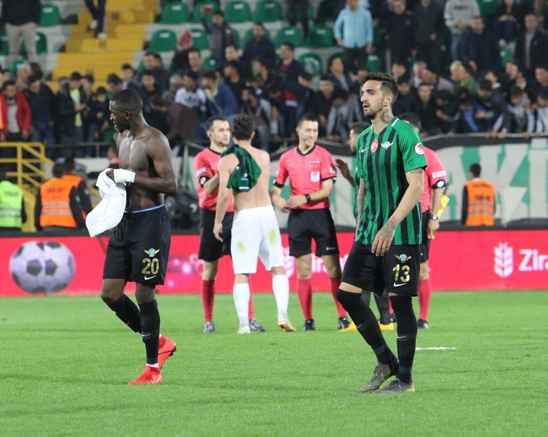 Akhisarspor - Ümraniyespor maçından kareler