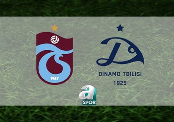 Trabzonspor-Dinamo Tiflis maçı ne zaman?