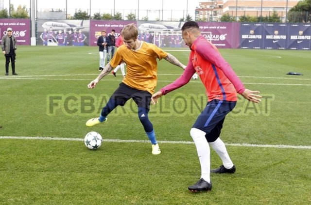 Justin Bieber Barcelona’da!