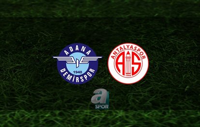 Adana Demirspor - Antalyaspor maçı ne zaman, saat kaçta ve hangi kanalda? | Süper Lig