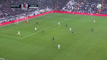 Beşiktaş'ın golü ofsayta takıldı!