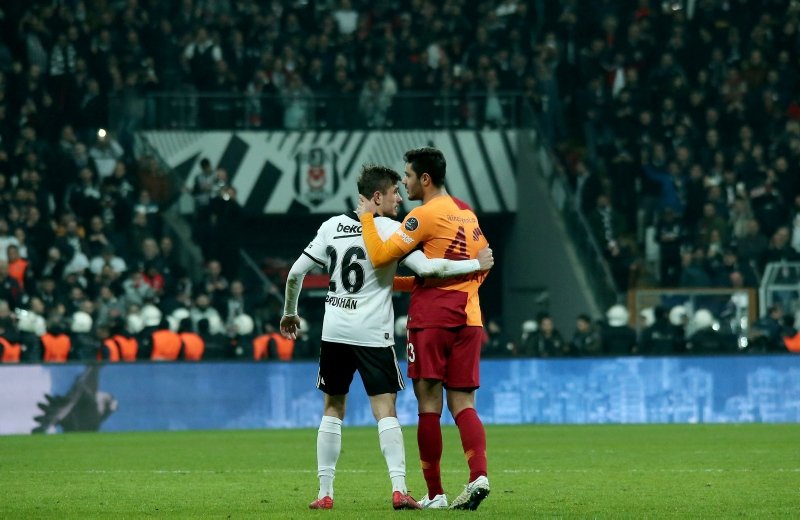 Beşiktaş - Galatasaray maçından kareler