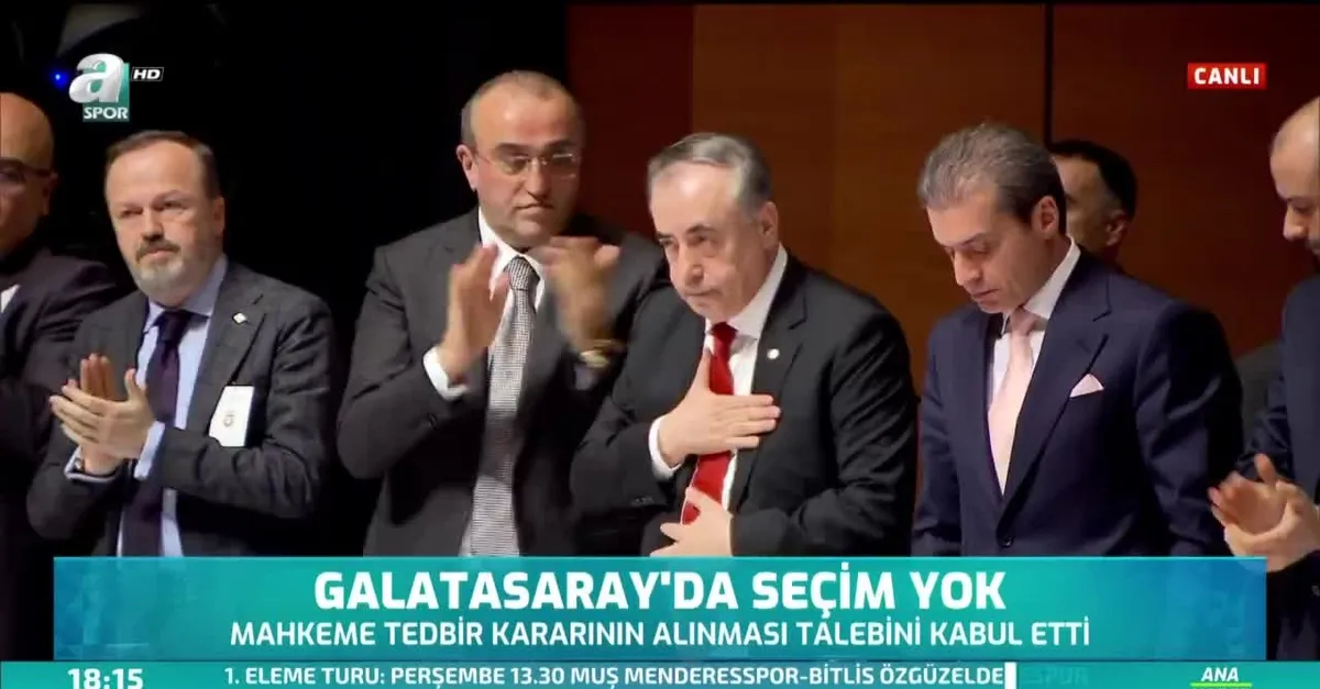 Galatasaray'da seçim yok