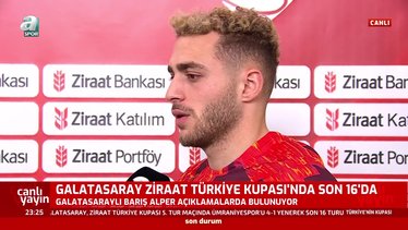 Galatasaray'da Barış Alper Yılmaz: Benim için mevki farkı yok!