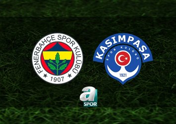 Fenerbahçe-Kasımpaşa maçı bilgileri