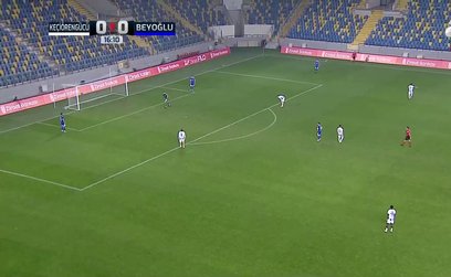 GOL | A. Keçiörengücü 1-0 Beyoğlu Yeni Çarşı