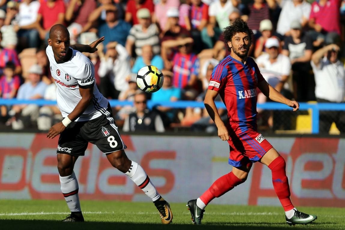 Karabükspor - Beşiktaş maçından kareler