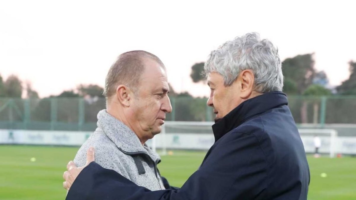 Terim'den Lucescu'ya veda!