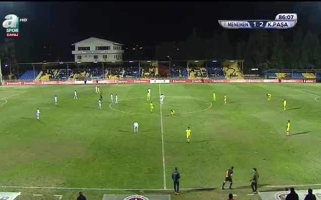 Menemen Belediyespor 1-2 Kasımpaşa