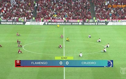 Flamengo-Cruzeiro maçında Vinicius Junior’a destek!