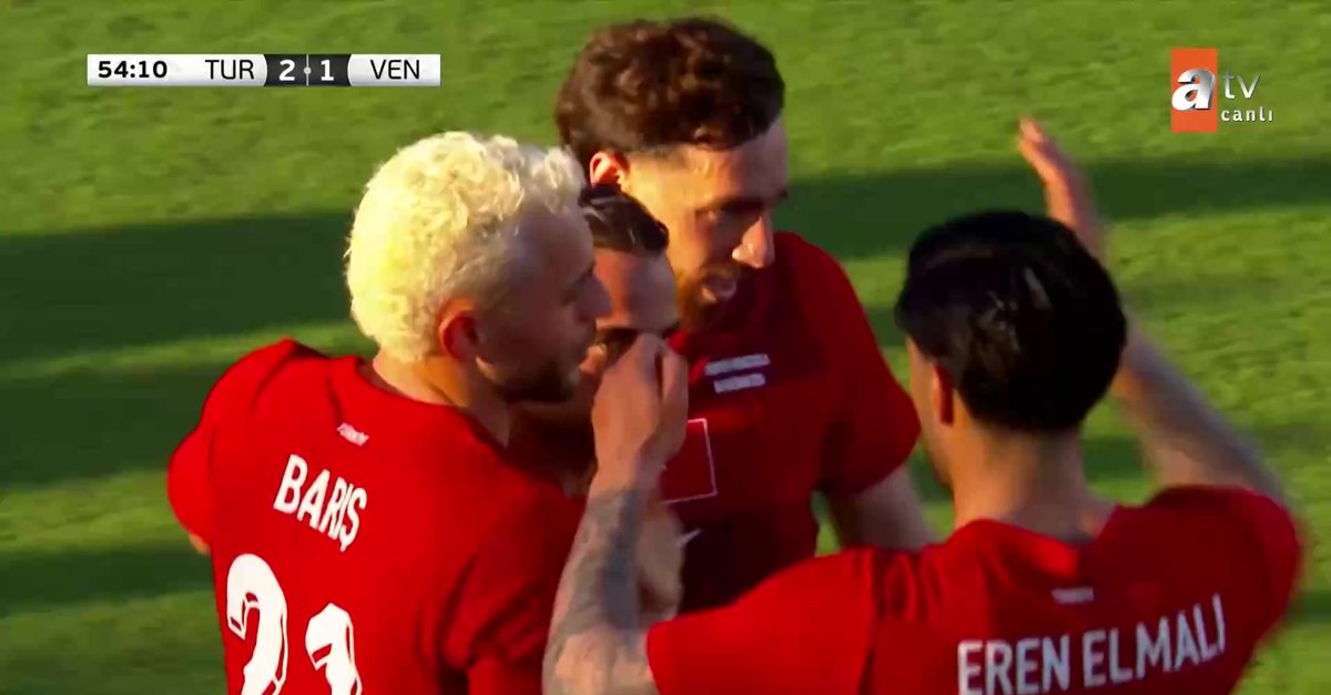 GOL | Türkiye 2-1 Venezuela