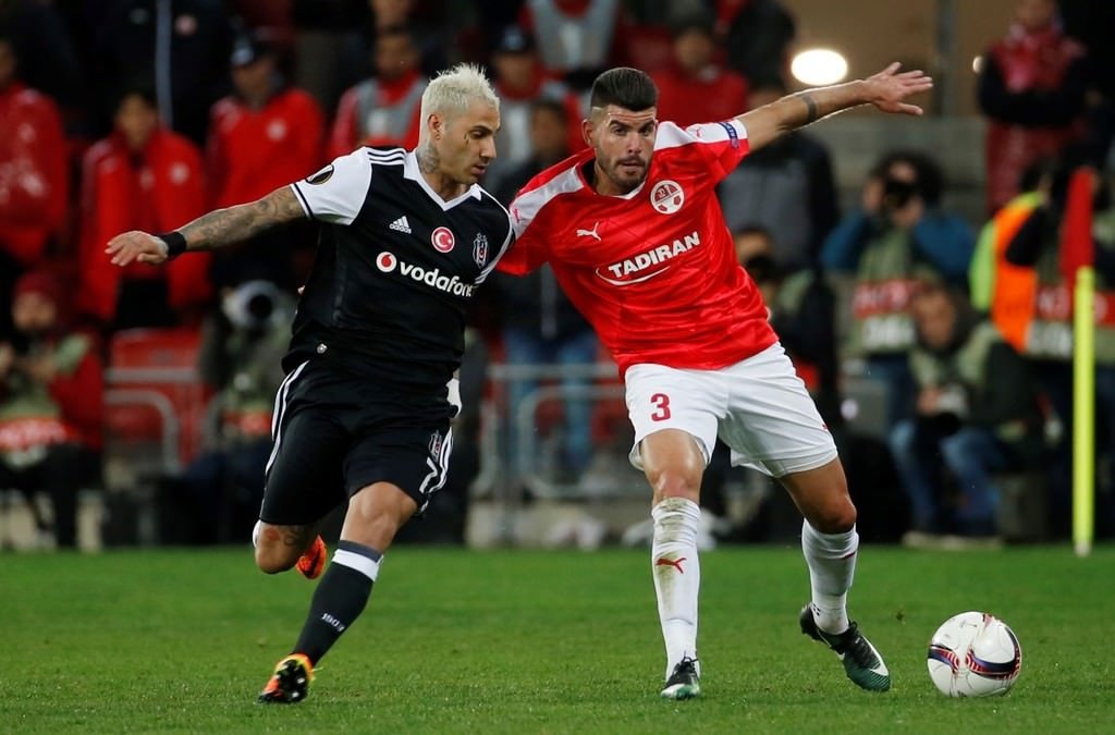 Hapoel Beer Sheva - Beşiktaş maçından kareler