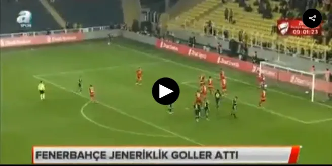 Fenerbahçe finale bu gollerle geldi - 1