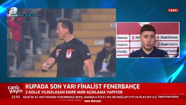 Fenerbahçe'de Emre Mor Kayserispor maçından sonra konuştu! "Jorge Jesus bana bu şansı verdi"