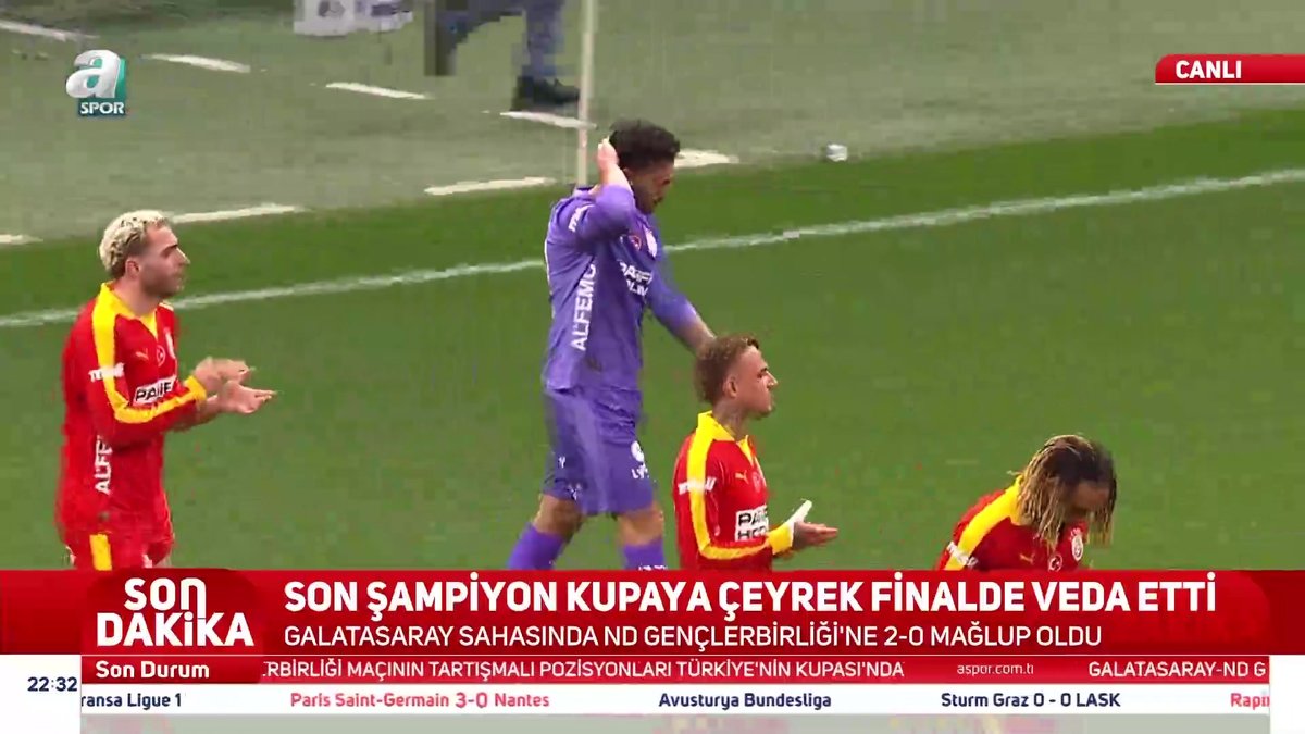 22 Nisan 2026 - Günay Güvenç gözyaşlarına hakim olamadı! - Aspor  Ziraat Türkiye Kupası
