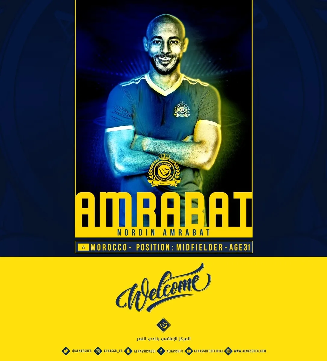 Amrabat, Suudi Arabistan Ekibi Al-Nassr'da - 1