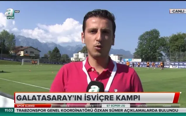 Galatasaray'ın İsviçre kampı