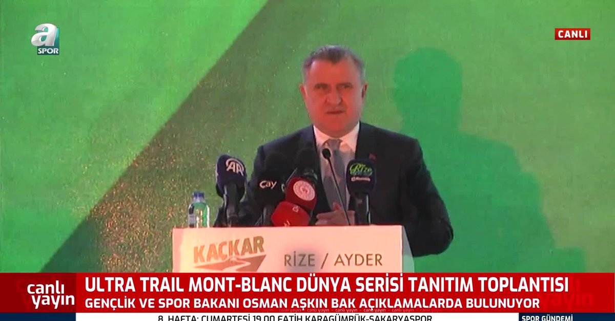 Bakan Bak: Amacımız Kaçkar Dağları'nı turizme kazandırmak!