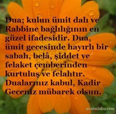 2017 yılı resimli Kadir Gecesi mesajları