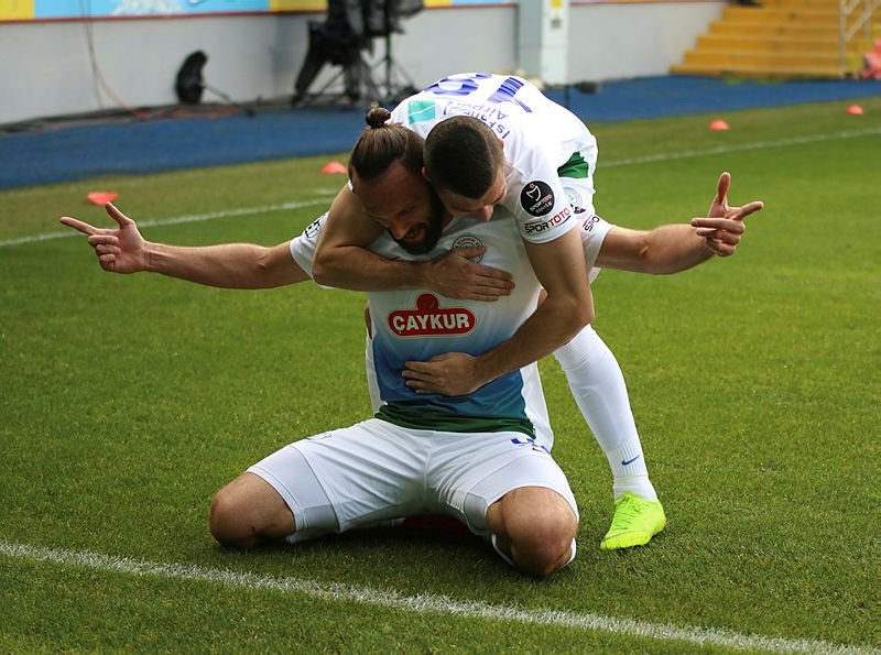 Çaykur Rizespor - Kayserispor maçından kareler...
