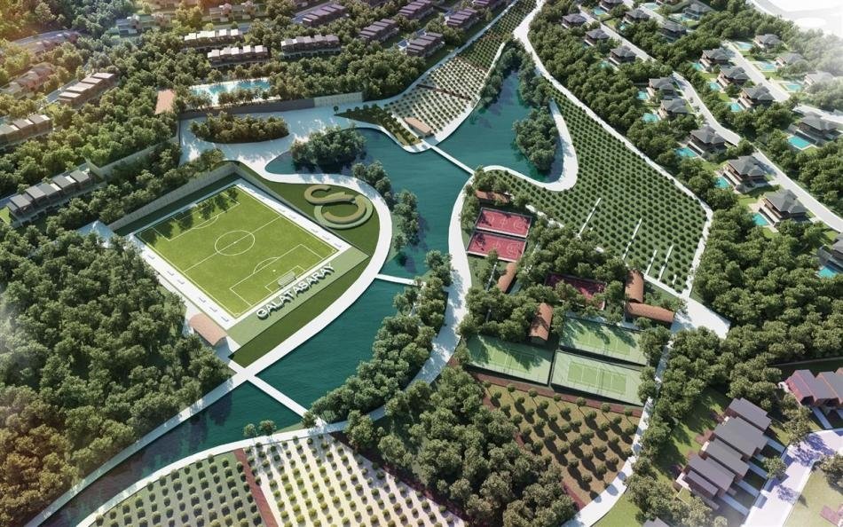 Galatasaray’ın yeni tesisleri tanıtıldı