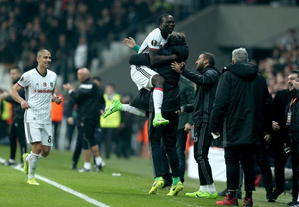 Beşiktaş - Hapoel Beer Sheva maçından kareler