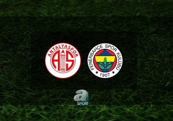 Antalyaspor - Fenerbahçe | CANLI