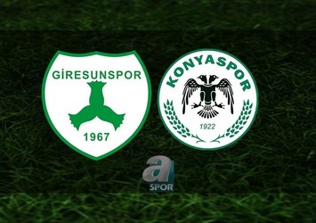 Giresunspor - Konyaspor | CANLI