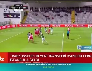 Trabzonspor'un yeni transferi İstanbul'a geldi
