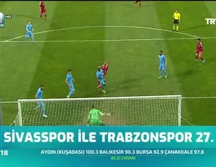 Sivasspor ile Trabzonspor 27. kez