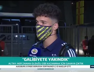 Altay Bayındır: Galibiyete yakındık