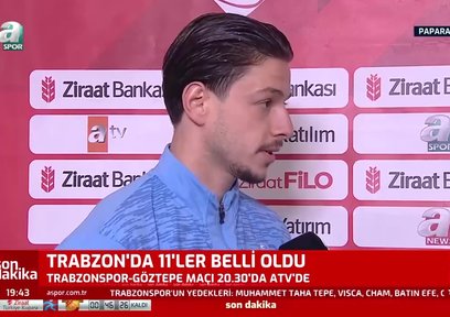 Enis Destan Göztepe maçı öncesi konuştu