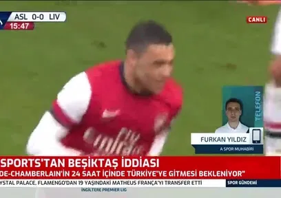 Chamberlain Beşiktaş için İstanbul'a geliyor!