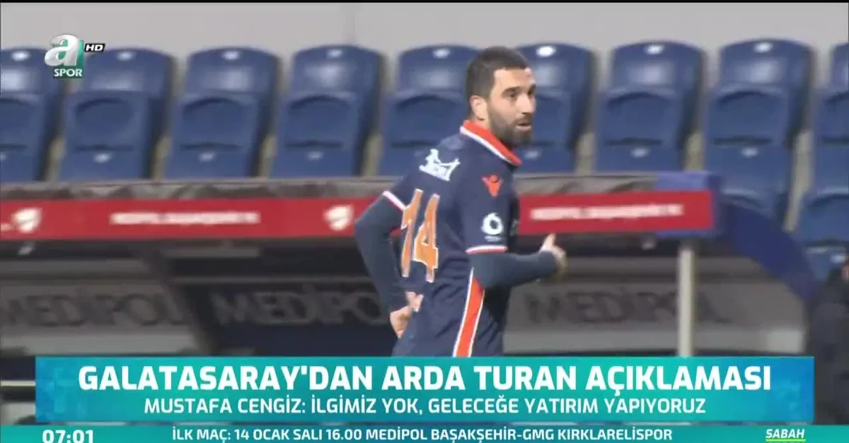 Galatasaray'dan Arda Turan açıklaması