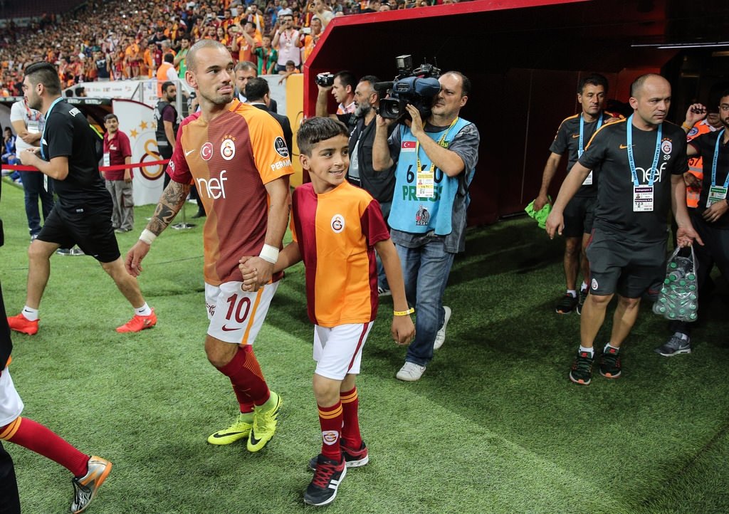 Galatasaray-Rizespor maçından kareler