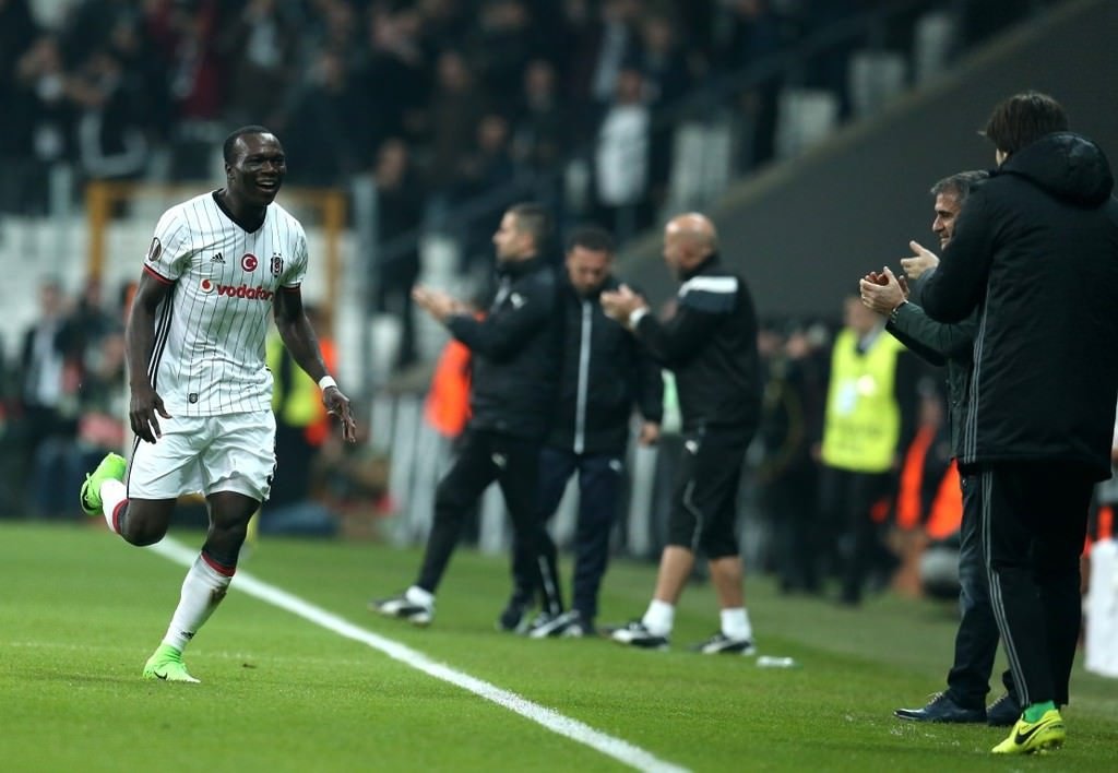 Beşiktaş - Hapoel Beer Sheva maçından kareler
