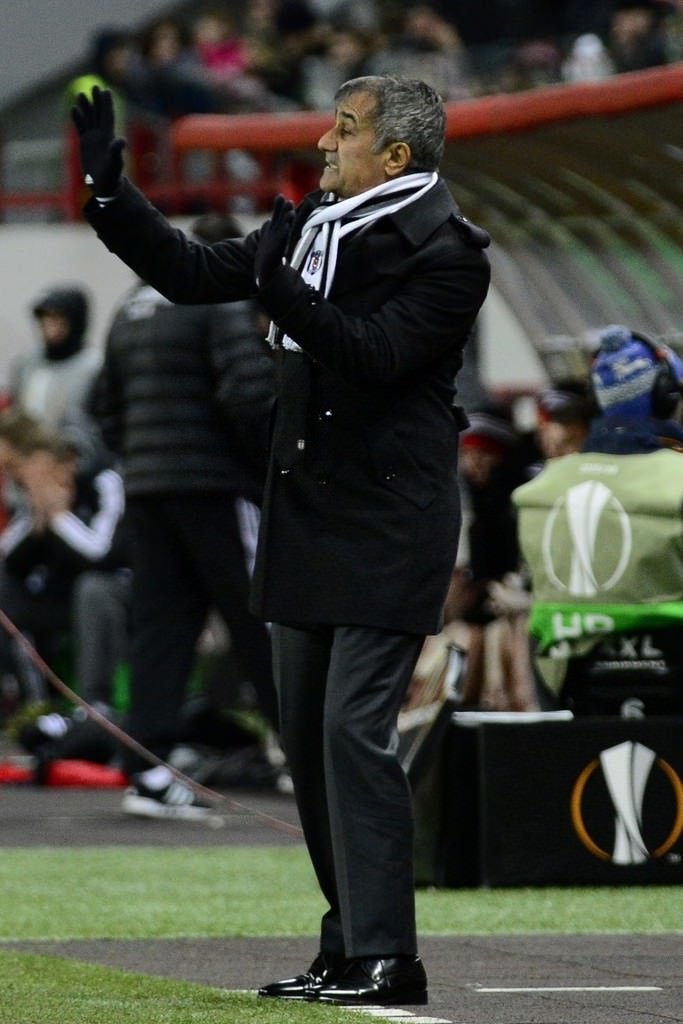 Lokomotiv Moskova - Beşiktaş maçından kareler