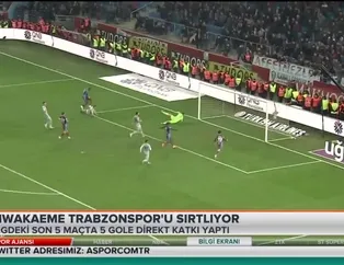 Nwakaeme Trabzonspor'u sırtlıyor