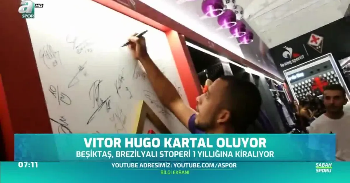 Vitor Hugo Kartal oluyor