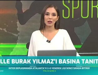 Lille Burak Yılmaz'ı basına tanıttı