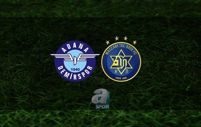 Adana Demirspor Maccabi Tel Aviv canlı izle Adana Demirspor Maccabi Tel Aviv şifresiz İZLE