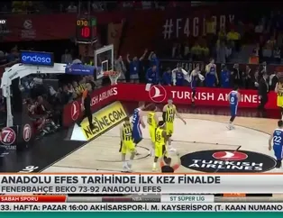 Anadolu Efes tarihinde ilk kez finalde