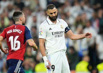 Real'e Osasuna şoku!