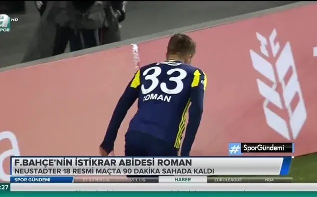 Fenerbahçe'nin istikrar abidesi Roman