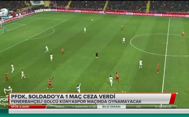 PFDK Soldado'ya 1 maç ceza verdi